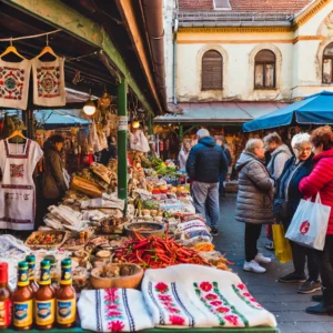 Explora los mercados y tiendas locales de Budapest, donde encontrarás productos frescos, paprika, salamis, y artesanías húngaras auténticas en un ambiente vibrante y tradicional.