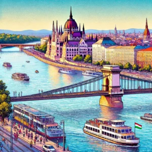 Descubre el majestuoso Río Danubio en Budapest, sus puentes icónicos, actividades como cruceros nocturnos y rutas a pie, y su importancia histórica. ¡Visítalo hoy!