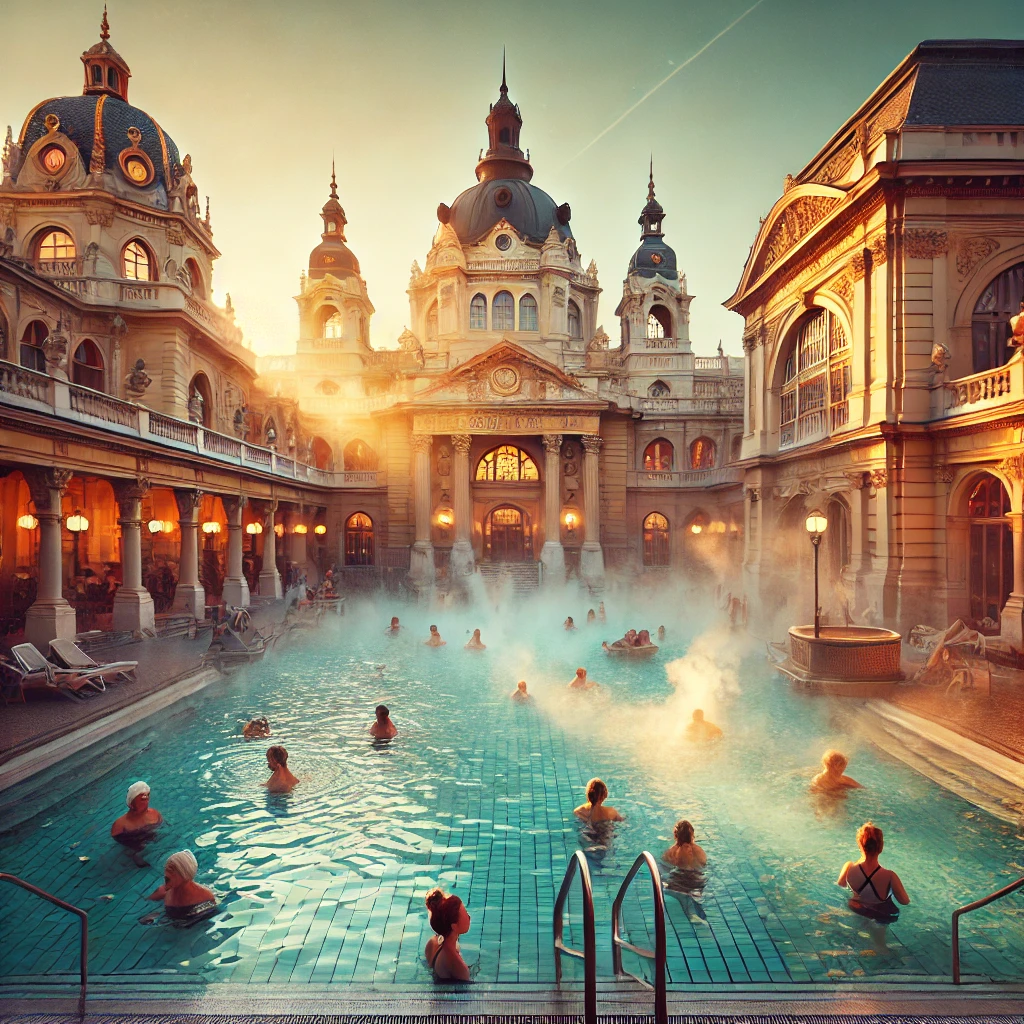 Descubre los mejores spas y termas en Budapest. Relájate en los famosos Baños Széchenyi, Gellért y Rudas, y disfruta de las aguas termales de la ciudad.