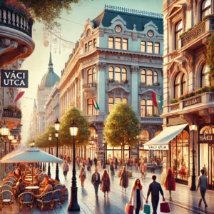 Descubre Váci Utca, la calle comercial más famosa de Budapest. Disfruta de tiendas, restaurantes y una experiencia vibrante en el corazón de la ciudad.