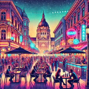 Explora la vibrante vida nocturna de Budapest, desde bares únicos hasta discotecas y ruin pubs, disfruta de una experiencia nocturna inolvidable en la capital húngara.